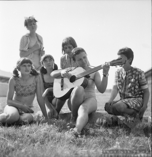 THM-BJ-00295 - Kommunista Ifjúsági Szövetség gyapai tábora az 1960-as években 
