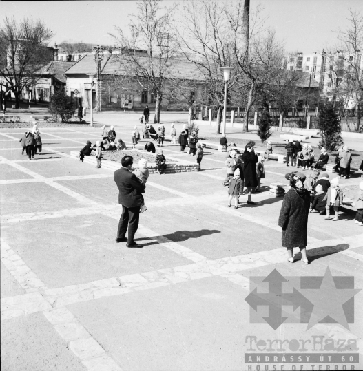THM-BJ-01067 - Szekszárdi belváros az 1960-as években
