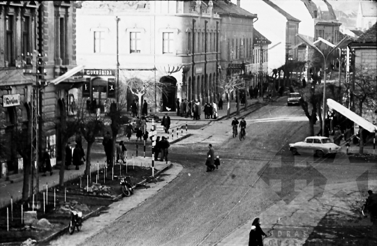 THM-BJ-02816 - Szekszárdi városkép az 1960-as években