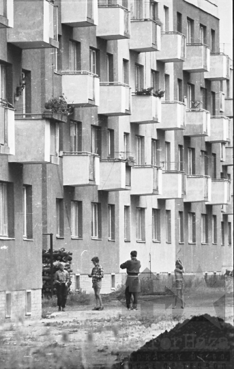 THM-BJ-02844 - Tartsay Vilmos lakótelep Szekszárdon az 1960-as években 