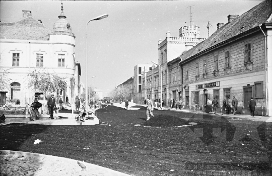 THM-BJ-02890 - Szekszárd belvárosa az 1960-as években 