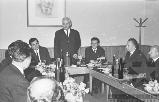 THM-BJ-02980 - A megyei pártbizottság november 7-i rendezvénye Szekszárdon az 1960-as években