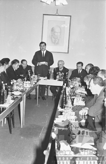 THM-BJ-02985 - A megyei pártbizottság november 7-i rendezvénye Szekszárdon az 1960-as években