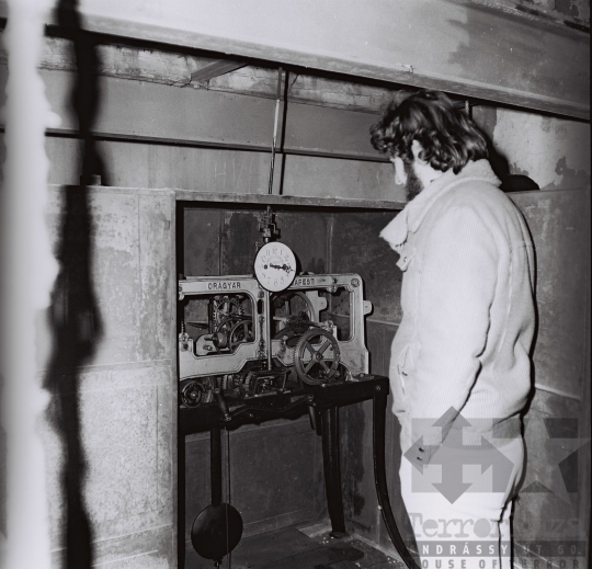 THM-BJ-03531 - Óra a szekszárdi templomtoronyban az 1970-es években