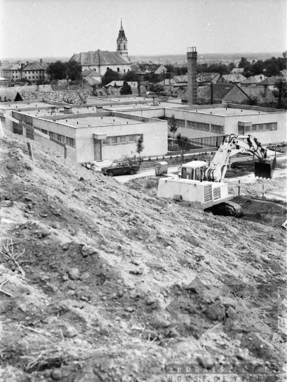 THM-BJ-05103 - A Mérey utcai óvoda építése Szekszárdon az 1970-es években 