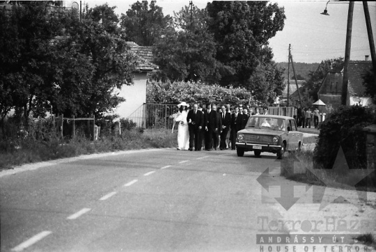THM-BJ-05172 - Falusi esküvő Bajánsenyén az 1970-es években