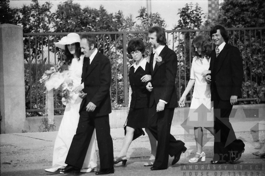 THM-BJ-05173 - Falusi esküvő Bajánsenyén az 1970-es években