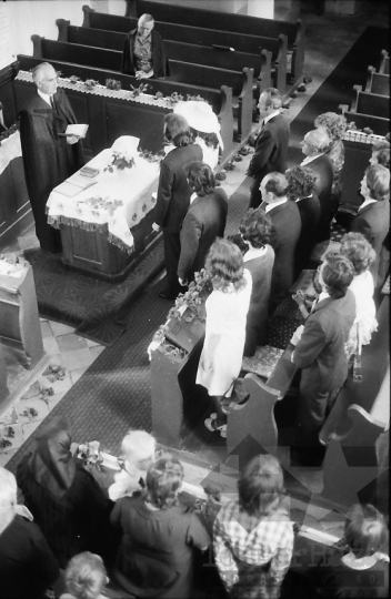 THM-BJ-05178 - Falusi esküvő Bajánsenyén az 1970-es években