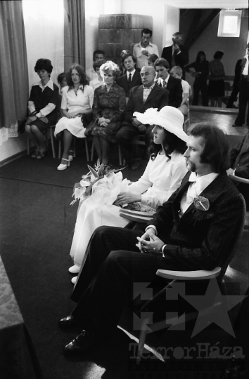 THM-BJ-05182 - Falusi esküvő Bajánsenyén az 1970-es években