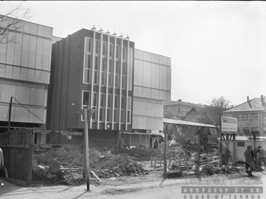 THM-BJ-05395 - Szekszárdi Skála áruház építése az 1970-es években 