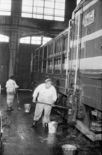 THM-BJ-05768 - Dombóvári fűtőház az 1960-as években