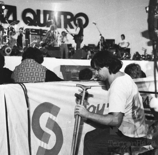 THM-BJ-06065 - Suzi Quatro koncert a Kisstadionban az 1970-es években
