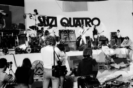 THM-BJ-06066 - Suzi Quatro koncert a Kisstadionban az 1970-es években