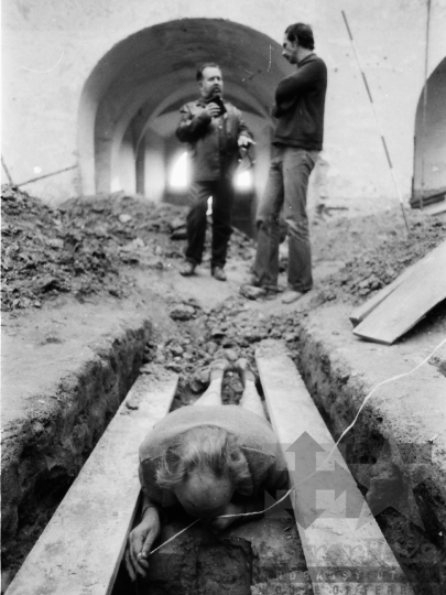 THM-BJ-07112 - Ozorai várkastély felújítása és ásatások az 1980-as években