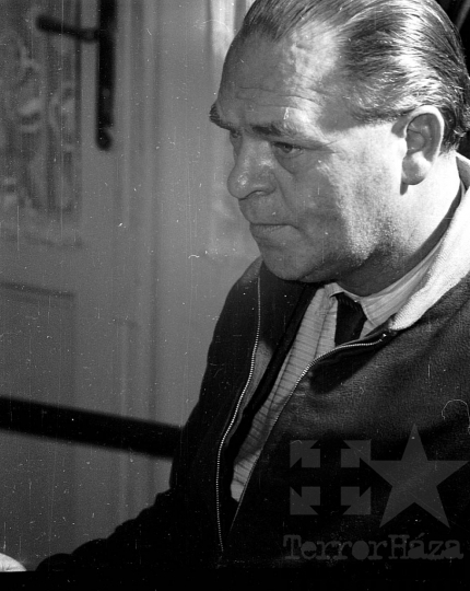 THM-BJ-08171 - Lázár Pál szekszárdi festőművész rajzórája Szekszárdon az 1960-as években