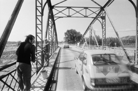 THM-BJ-09480 - Szekszárdi Sió-híd felújítása az 1980-as években