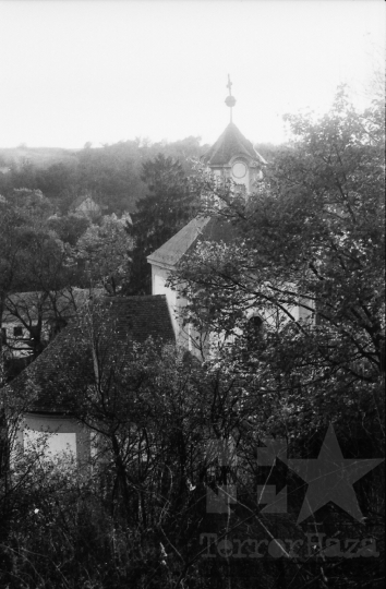 THM-BJ-09519 - Grábóci templom látképe az 1980-as években