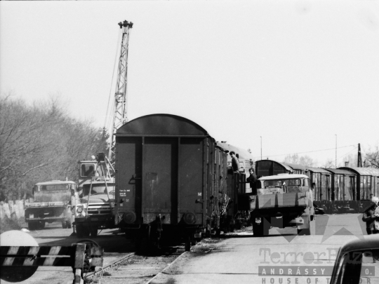 THM-BJ-09594 - Szekszárdi vasúti rakodó állomás az 1970-es években
