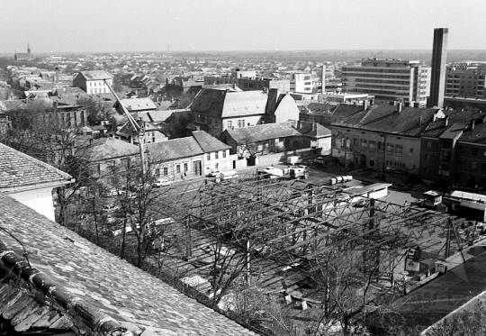 THM-BJ-09861 - Új piac építése Szekszárdon az 1960-as években