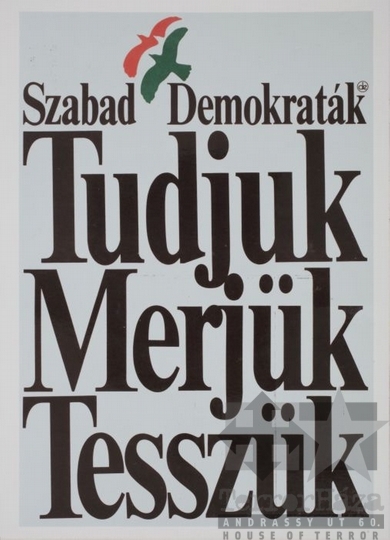 THM-PLA-2017.8.24Ta - SZDSZ választási képeslap - 1990