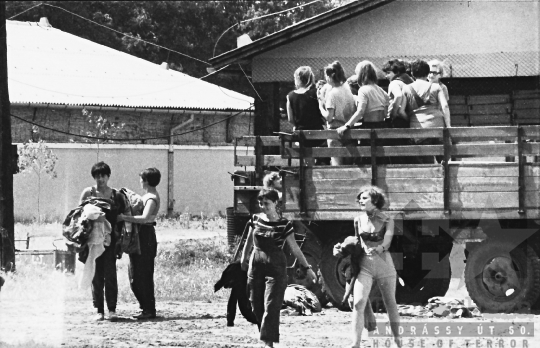 THM-BJ-00534 - Kommunista Ifjúsági Szövetség gyapai építőtábora az 1960-as években 