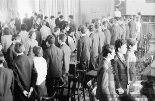 THM-BJ-00602 - Diákparlament Szekszárdon az 1960-as években
