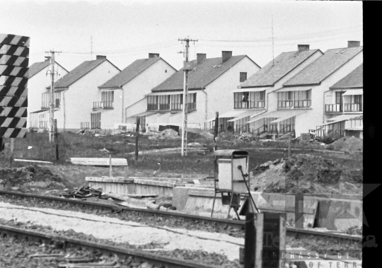 THM-BJ-00899 - Fáy András lakótelep építése Bonyhádon az 1980-as években 