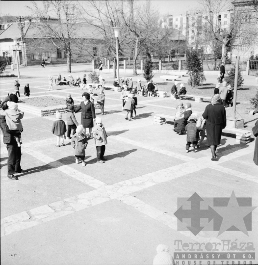 THM-BJ-01065 - Szekszárdi belváros az 1960-as években