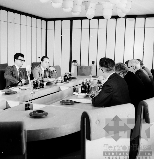 THM-BJ-01166 - Német Demokratikus Köztársaság küldöttsége Szekszárdon az 1970-es években  