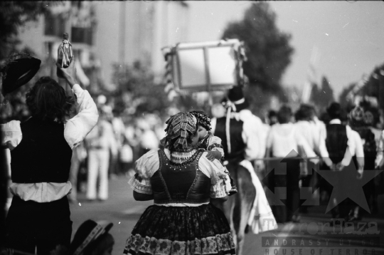 THM-BJ-01315 - Szüreti felvonulás Szekszárdon az 1970-es években