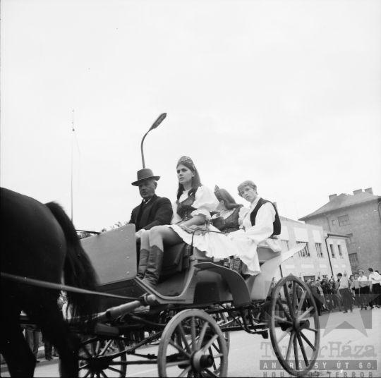 THM-BJ-01329 - Szüreti felvonulás Szekszárdon az 1970-es években