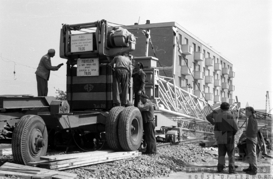 THM-BJ-01338 - Tartsay Vilmos lakótelep építése Szekszárdon az 1960-as években 