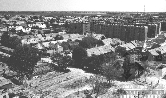 THM-BJ-01375 - Wosinsky Mór lakótelep az 1980-as években