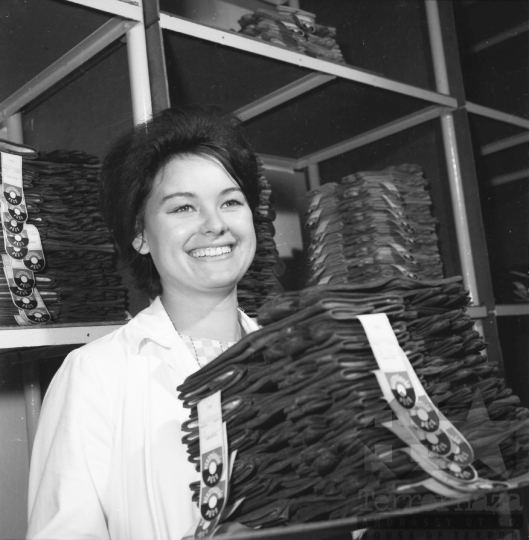 THM-BJ-01512 - Pécsi Kesztyűgyár dombóvári üzeme az 1960-as években 