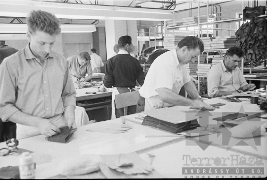 THM-BJ-01557 - Pécsi Kesztyűgyár dombóvári üzeme az 1960-as években 