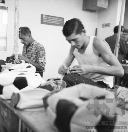 THM-BJ-01580 - Simontornyai Bőrgyár az 1960-as években 