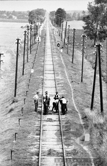 THM-BJ-01684 - A szekszárdi vasúti pálya az 1960-as években