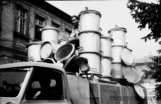 THM-BJ-01764 - Szemétszállítás Szekszárdon az 1960-as években 