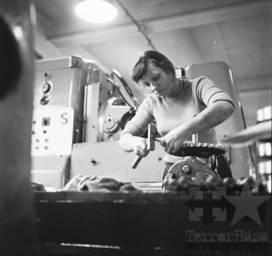 THM-BJ-01909 - Gyönki termelőszövetkezet gépállomása az 1970-es években 