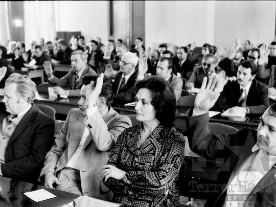THM-BJ-01924 - Műszaki és Természettudományi Egyesületek Szövetségének közgyűlése Szekszárdon az 1970-es években