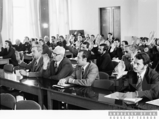 THM-BJ-01941 -  Műszaki és Természettudományi Egyesületek Szövetségének közgyűlése Szekszárdon az 1970-es években