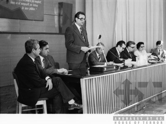 THM-BJ-01942 - Műszaki és Természettudományi Egyesületek Szövetségének közgyűlése Szekszárdon az 1970-es években
