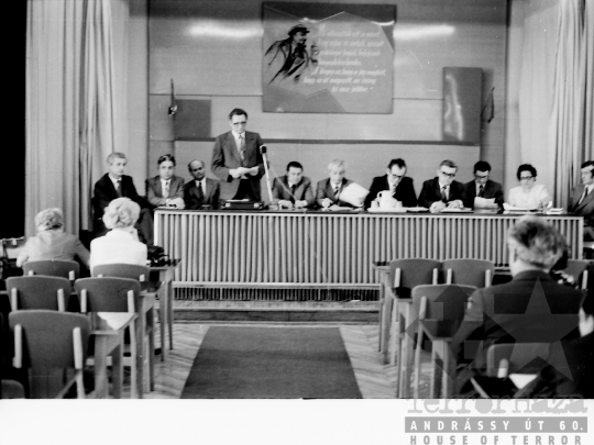 THM-BJ-01943 - Műszaki és Természettudományi Egyesületek Szövetségének közgyűlése Szekszárdon az 1970-es években