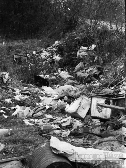 THM-BJ-01958 - Szemétlerakat a bátai termelőszövetkezet az 1970-es években