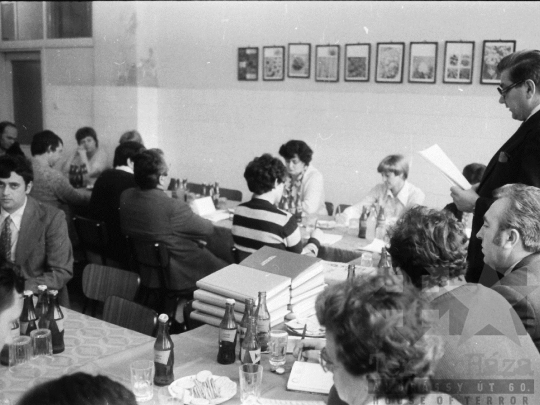 THM-BJ-01983 - Értekezlet a Vetőmag Vállalat dombóvári központjában az 1970-es években