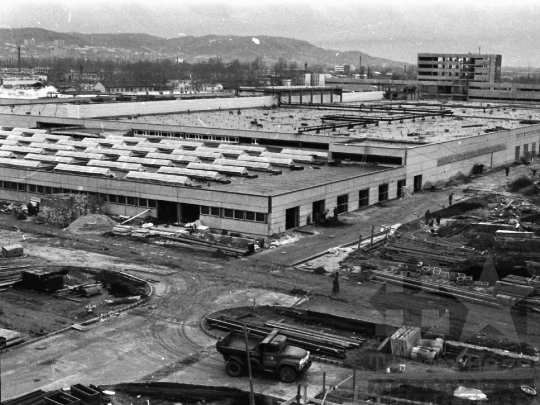 THM-BJ-01994a - Szekszárdi Húskombinát építése az 1970-es években 