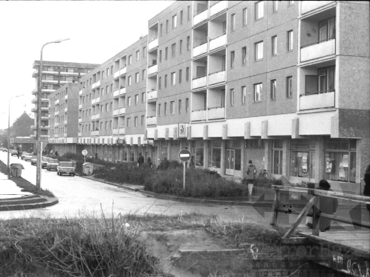 THM-BJ-02065 - Wosinsky Mór lakótelep az 1970-es években