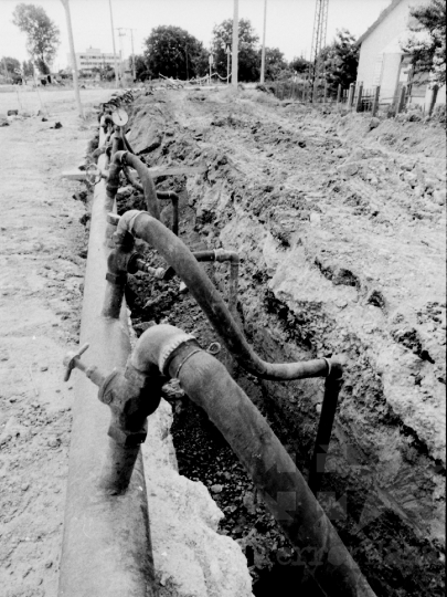 THM-BJ-02111 - Csatornázás Szekszárdon az 1980-as években 