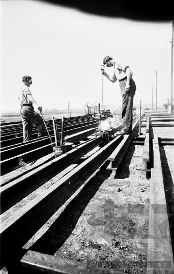 THM-BJ-02515 - Kurdi vasútállomás az 1960-as években