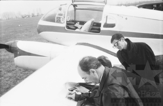 THM-BJ-02775 -  Őcsényi repülőtér az 1960-as években